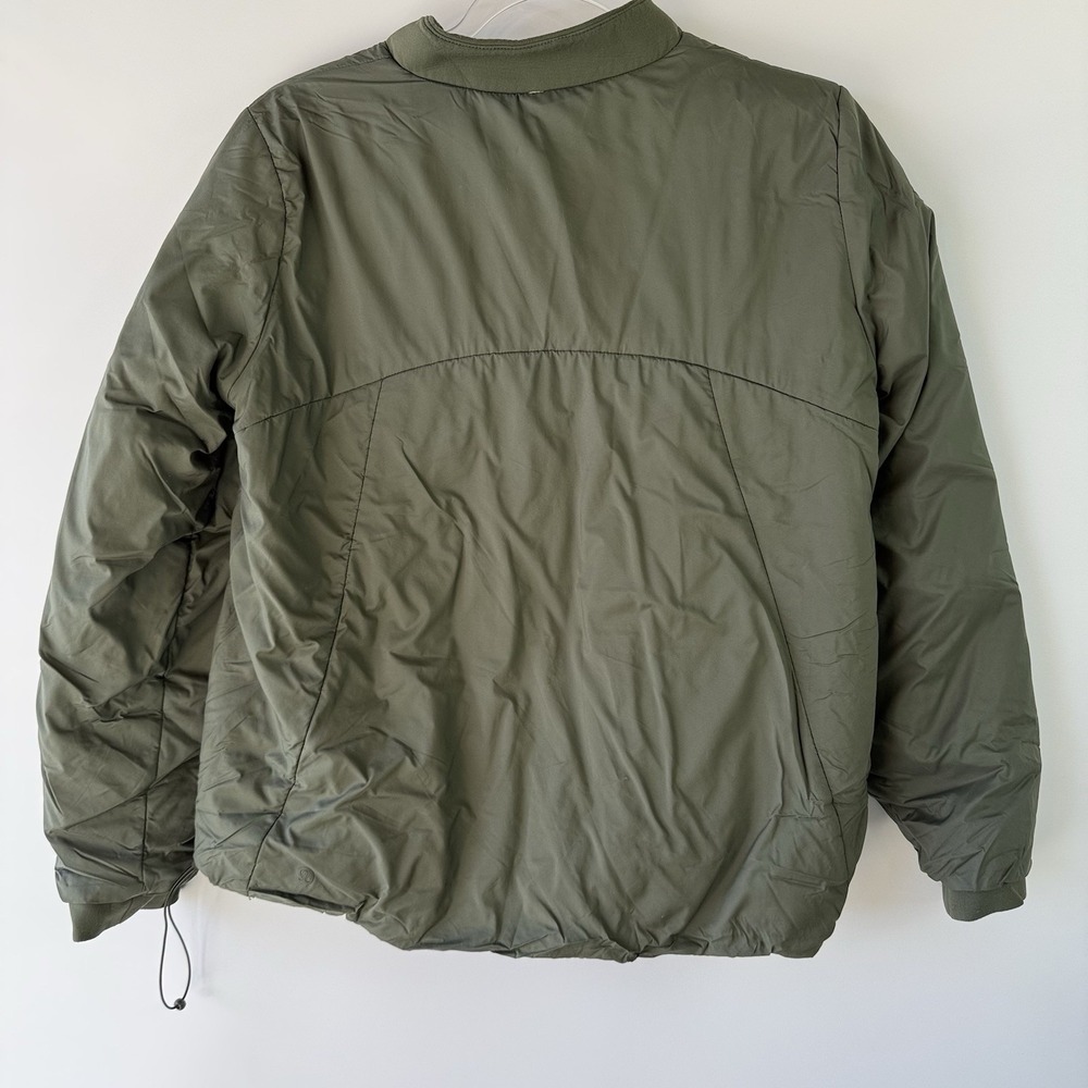 Lululemon Weightless Wunder Jacket W4AK5S Womens 8 Pesto Reversible Down $198 - Picture 5 of 15
